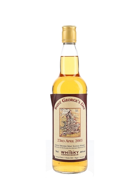 St George's Day 2003 The Whisky Connoisseur 70cl / 40%