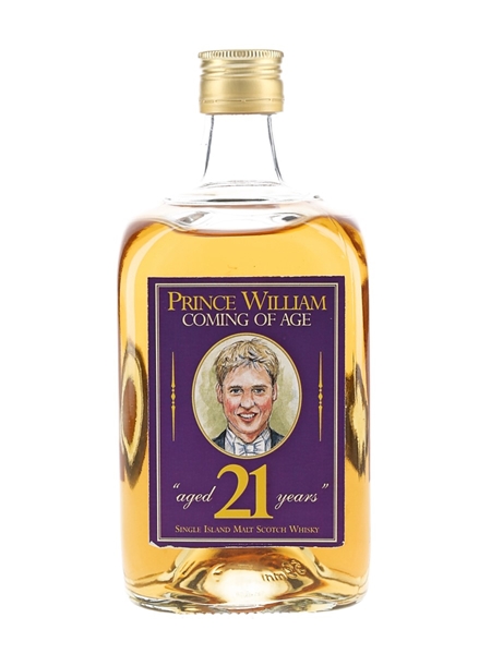 Prince William Coming of Age 10 Year Old The Whisky Connoisseur 70cl / 40%