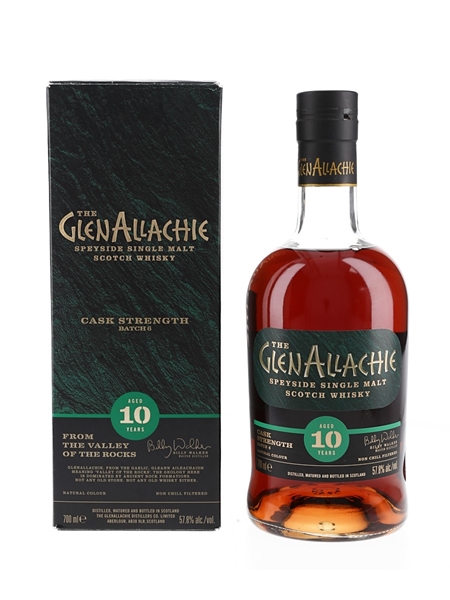 Glenallachie 10 Year Old Cask Strength Batch 6 Bottled 2021 70cl / 57.8%