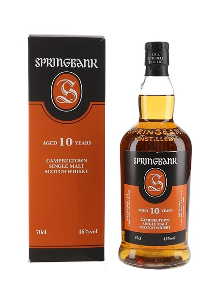 Springbank 10 Year Old Bottled 2021 70cl / 46%