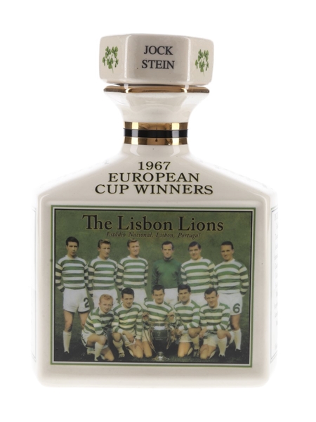 Pointer's Ceramic Decanter The Lisbon Lions - Celtic 1967 European Cup Win 70cl / 40%