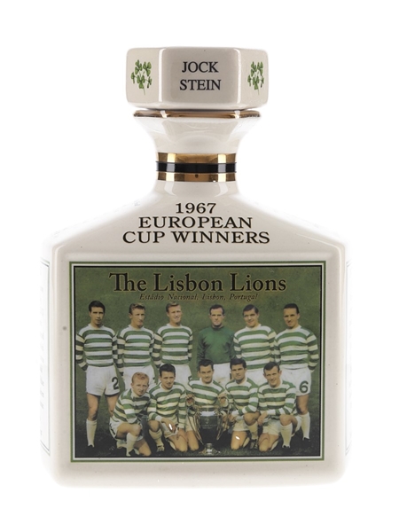 Pointer's Ceramic Decanter The Lisbon Lions - Celtic 1967 European Cup Win 70cl / 40%