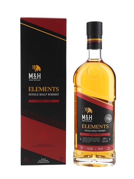 M&H Elements Sherry Cask  70cl / 46%