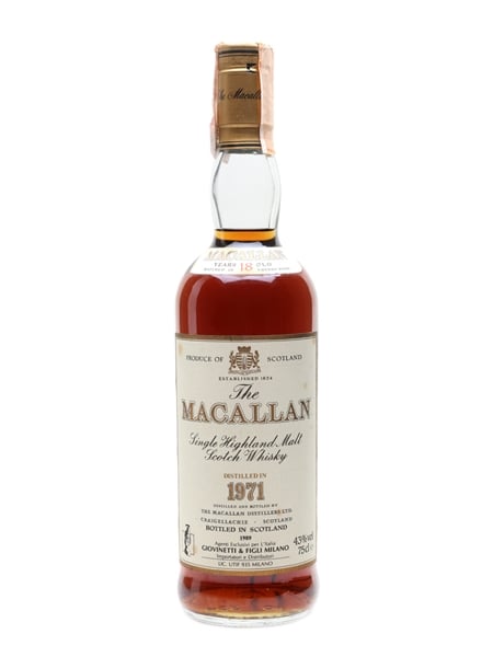 Macallan 1971 18 Year Old - Giovinetti 75cl / 43%