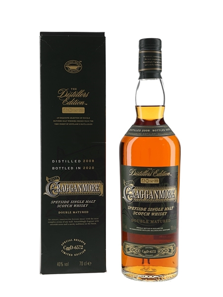Cragganmore 2008 Distillers Edition Bottled 2020 70cl / 40%