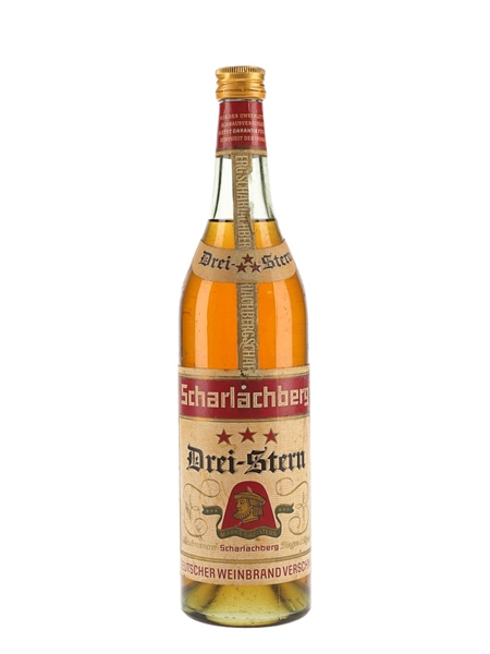 Scharlachberg Drei-Stern Weinbrand Bottled 1970s 70cl / 38%