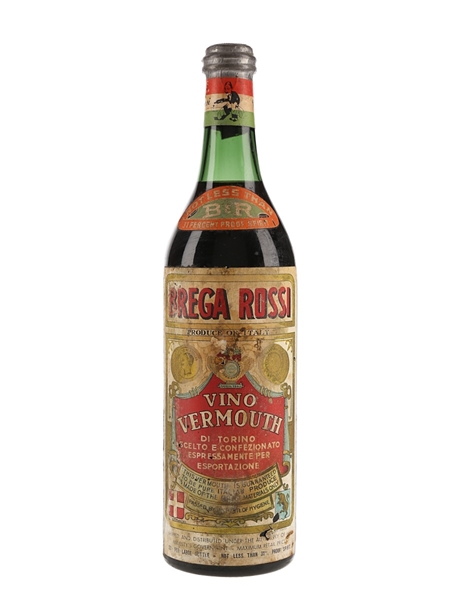 Brega Rossi Vermouth Bottled 1960s 100cl / 15.5%