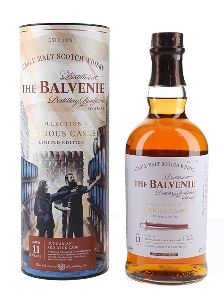 Balvenie 2012 11 Year Old Hungarian Red Wine Cask The Balvenie Stories - Story No.10 70cl / 47.4%