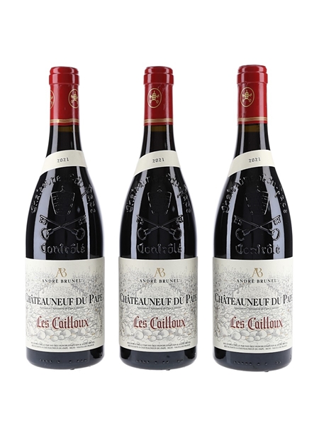 2021 Chateauneuf Du Pape Les Cailloux Andre Brunel 3 x 75cl / 14.5%