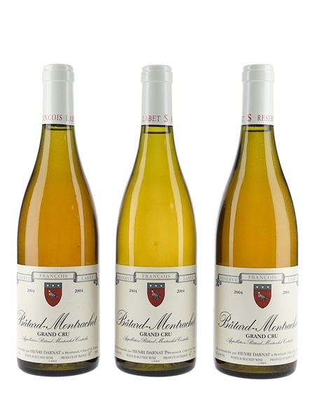 2004 Batard Montrachet Grand Cru Henri Darnat - Reserve Francois Labet 3 x 75cl / 13%