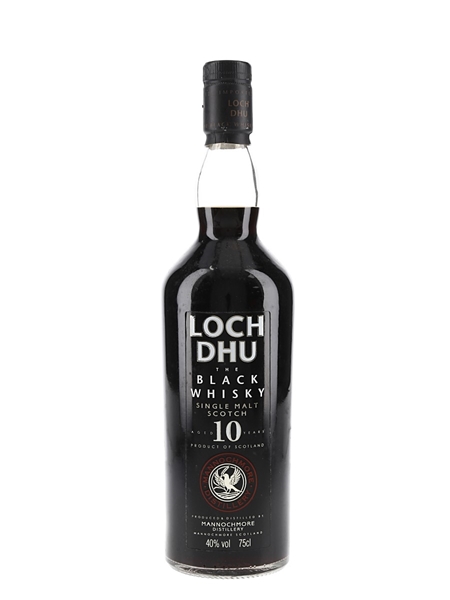 Loch Dhu 10 Year Old The Black Whisky Mannochmore 75cl / 40%