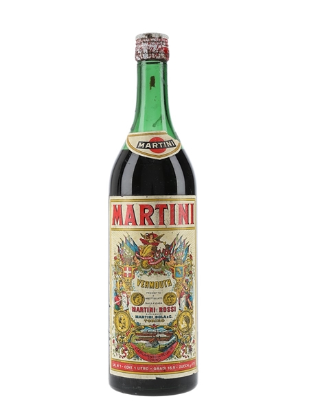 Martini Rosso Vermouth Bottled 1970s 100cl / 17%
