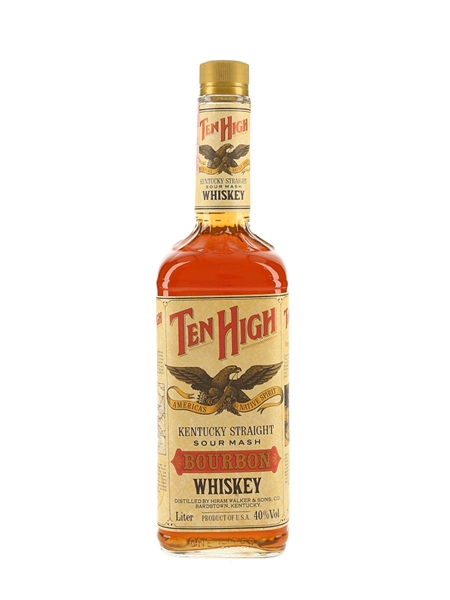 Ten High Bottled 1990s - Hiram Walker & Sons 100cl / 40%