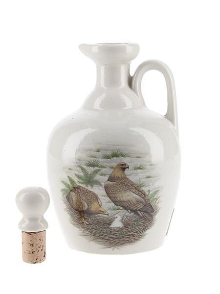 Rutherford's Ceramic Decanter Montrose Pottery - Gamebird Decanter 70cl / 40%