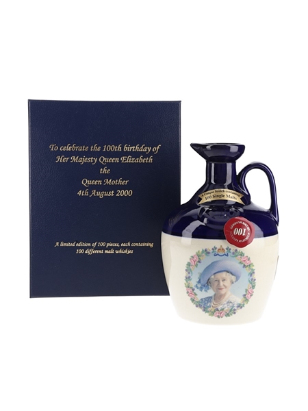 Rutherford's Blended Malt Scotch Whisky 100th Birthday Of The Queen Mother 70cl / 40%