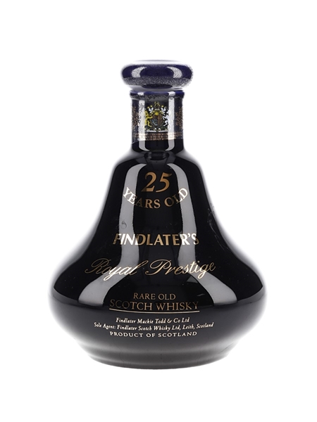 Findlater's 25 Year Old Royal Prestige Wade Porcelain Decanter 70cl / 43%