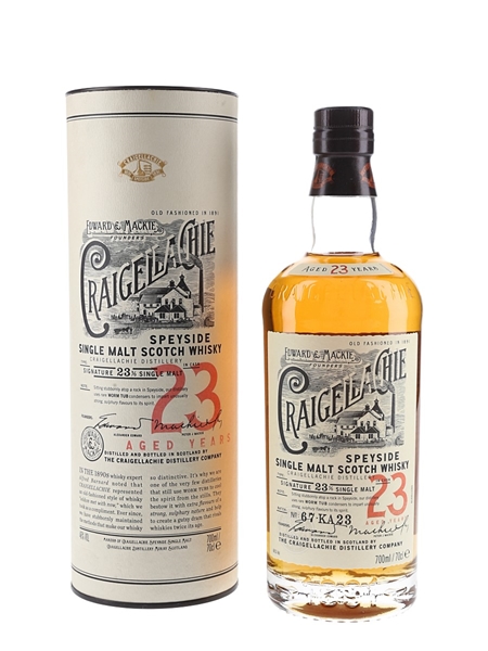 Craigellachie 23 Year Old Batch Number 67-KA23 70cl / 46%
