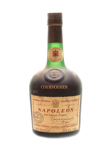 Courvoisier Napoleon Bottled 1960s - Numbered Bottle 68cl / 40%