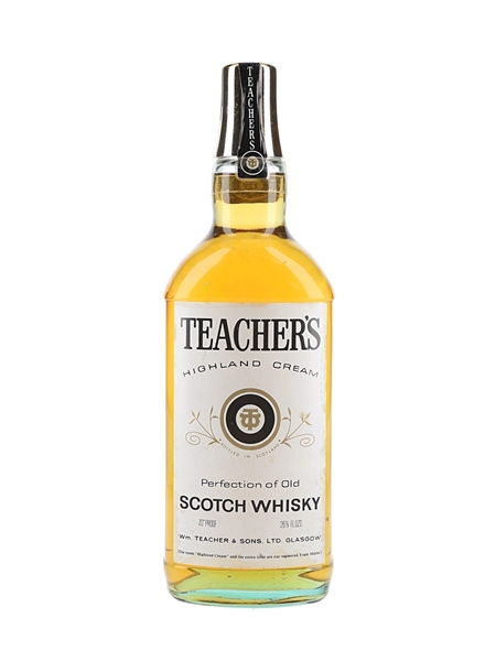 Teacher's Highland Cream Bottled 1970s 75.7cl / 40%