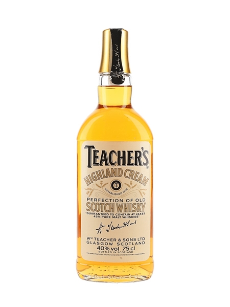 Teacher's Highland Cream Bottled 1980s 75cl / 40%