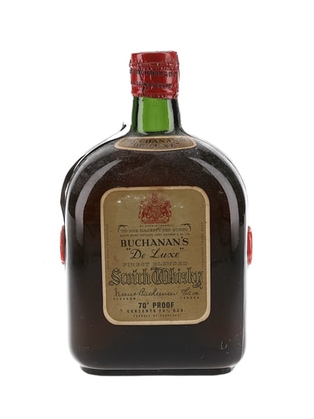 Buchanan's De Luxe Spring Cap Bottled 1950s -1960s 75.7cl / 40%