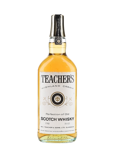 Teacher's Highland Cream Bottled 1970s 75.7cl / 40%