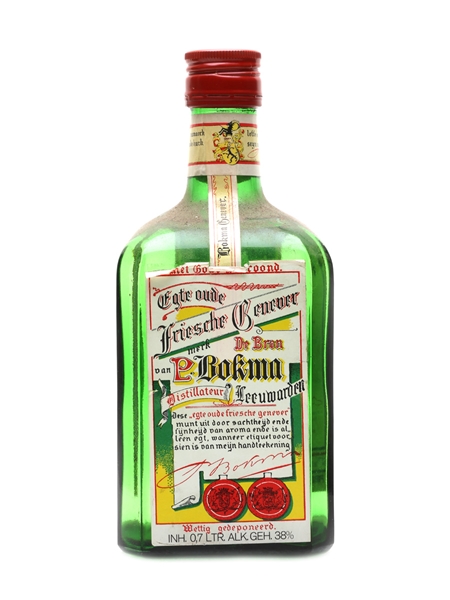 Bokma Oude Genever Bottled 1970s 70cl / 38%