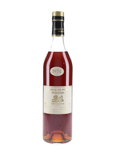 Chateau De Pomes Peberere 1974 Bottled 2004 70cl / 42%