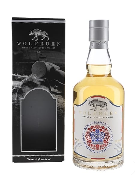 Wolfburn Coronation King Charles III  70cl / 57.8%