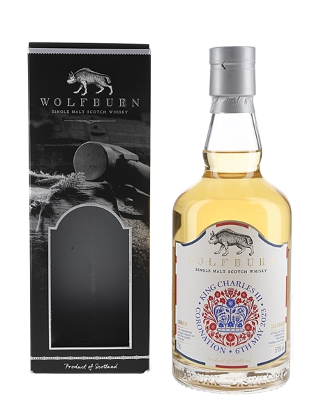 Wolfburn Coronation King Charles III  70cl / 57.8%