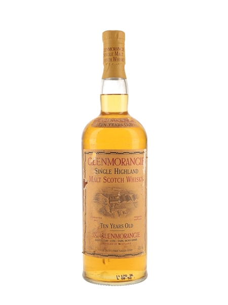 Glenmorangie 10 Year Old Bottled 1990s - Duty Free 100cl / 43%