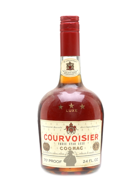 Courvoisier 3 Star Luxe Bottled 1960s 68cl / 40%