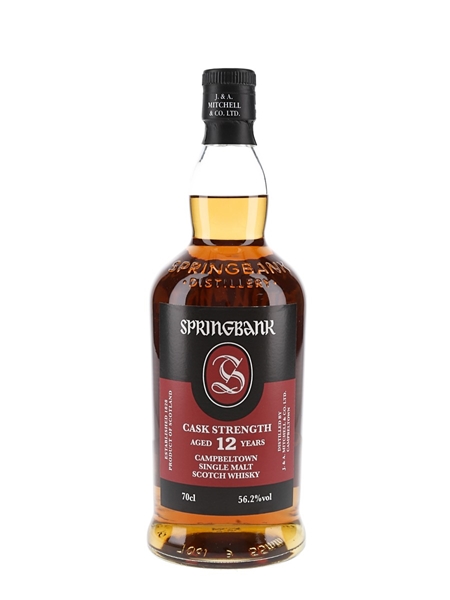 Springbank 12 Year Old Cask Strength Bottled 2024 70cl / 56.2%