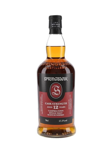 Springbank 12 Year Old Cask Strength Bottled 2024 70cl / 57.2%