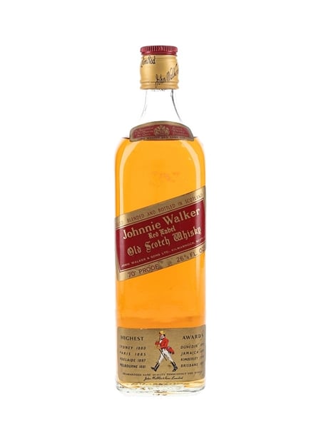 Johnnie Walker Red Label Bottled 1970s 75.7cl / 40%