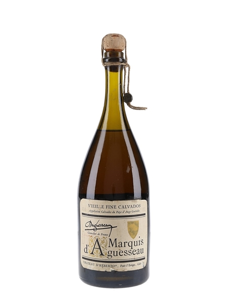 Chateau d'Hebertot Marquis d'Aguesseau Vieille Fine Calvados  70cl / 40%