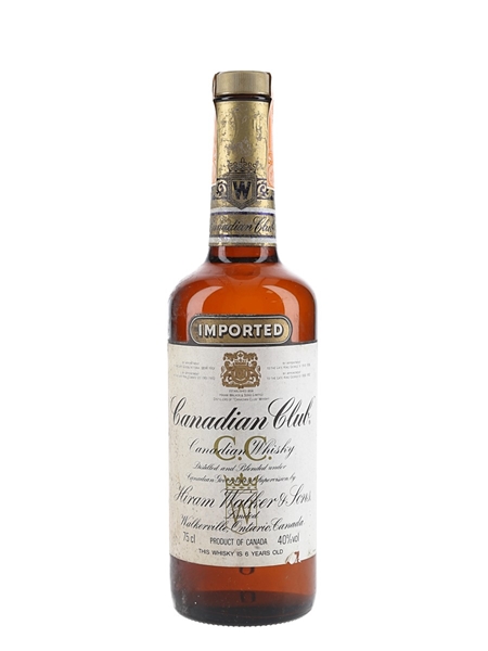 Canadian Club Bottled 1980s 75cl / 40%