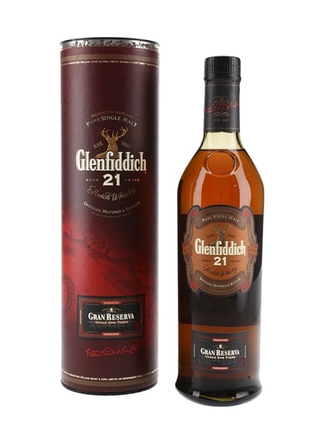 Glenfiddich 21 Year Old Gran Reserva Cuban Rum Finish 70cl / 40%