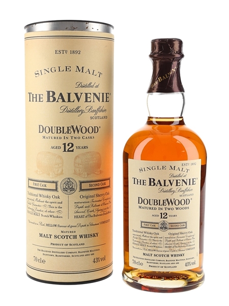 Balvenie 12 Year Old Doublewood  70cl / 43%