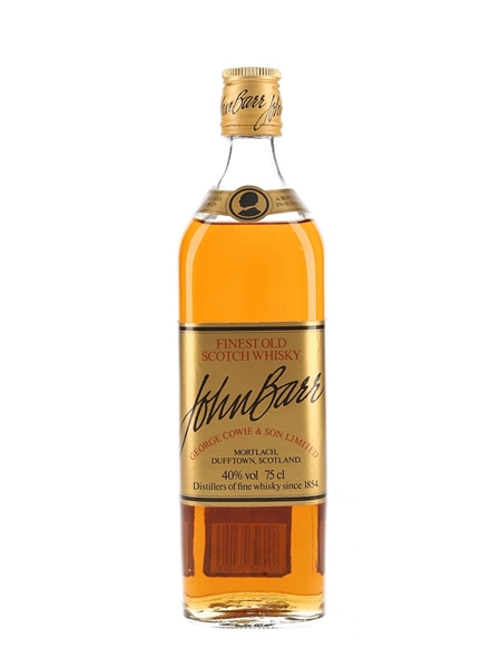 John Bass Scotch Blended Whisky Bottled 1980s 75cl / 40%