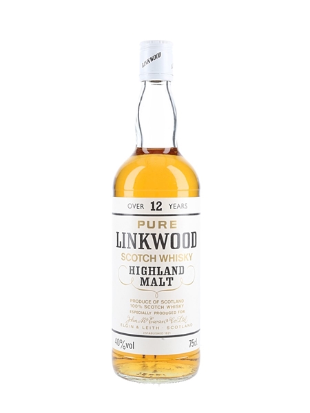 Linkwood 12 Year Old Bottled 1980s 75cl / 40%