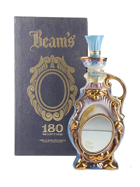 Jim Beam Decanter Bottled 1980s - 180 Months Old 75cl / 40%