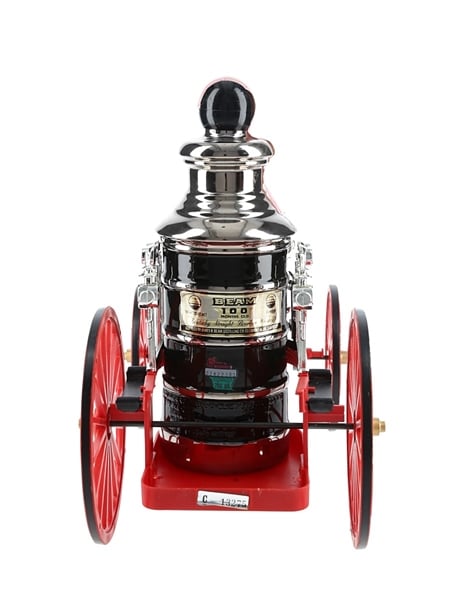 Jim Beam 1867 Mississippi Fire Engine Decanter Bottled 1980s - 100 Months Old 75cl / 40%