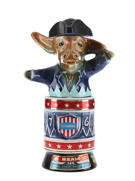 Jim Beam 100 Month Democrat Donkey  75cl / 40%