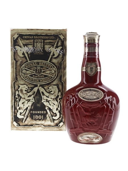 Royal Salute 21 Year Old The Ruby Ceramic Flagon 70cl / 43%