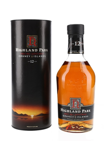 Highland Park 12 Year Old Bottled 1990s 70cl / 40%