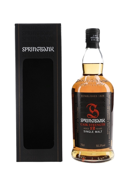 Springbank 12 Year Old Cask Strength  70cl / 50.3%