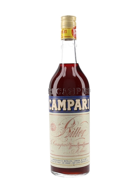 Campari Bitter Bottled 1970s - UK 68cl / 24%