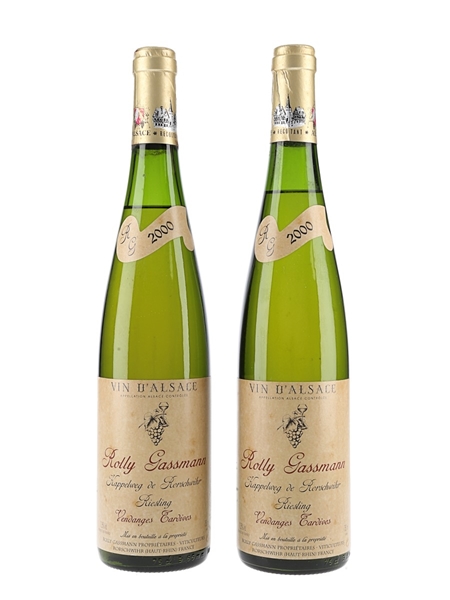 2000 Rolly Gassmann Kappelweg De Rorschwihr Riesling Vendanges Tardives 2 x 75cl / 12.5%