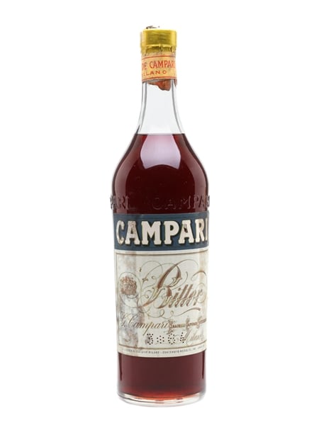 Campari Bitter Bottled 1950s 100cl / 25%